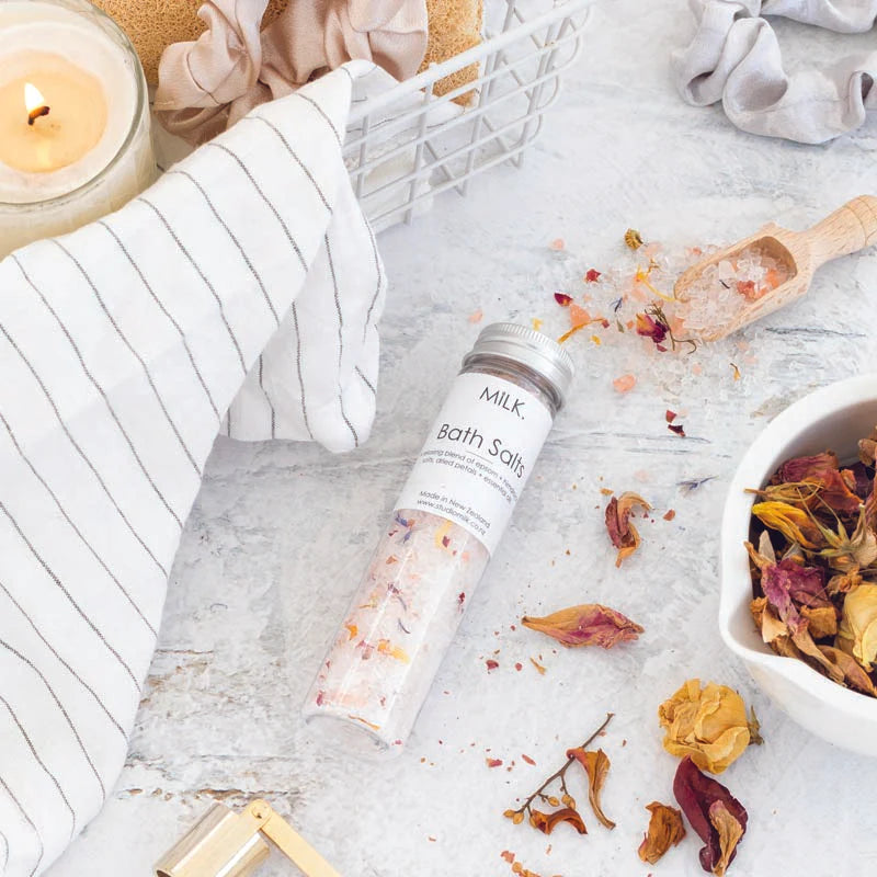 Studio Milk bath salts tube