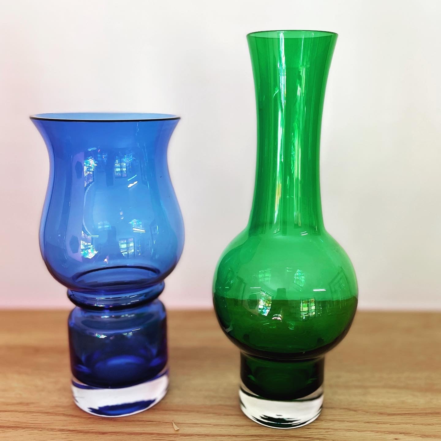 Riihimaki Vase  - Blue