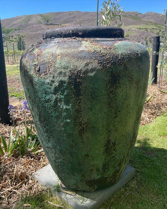Siam jar oceanic green outdoor pot ON SALE
