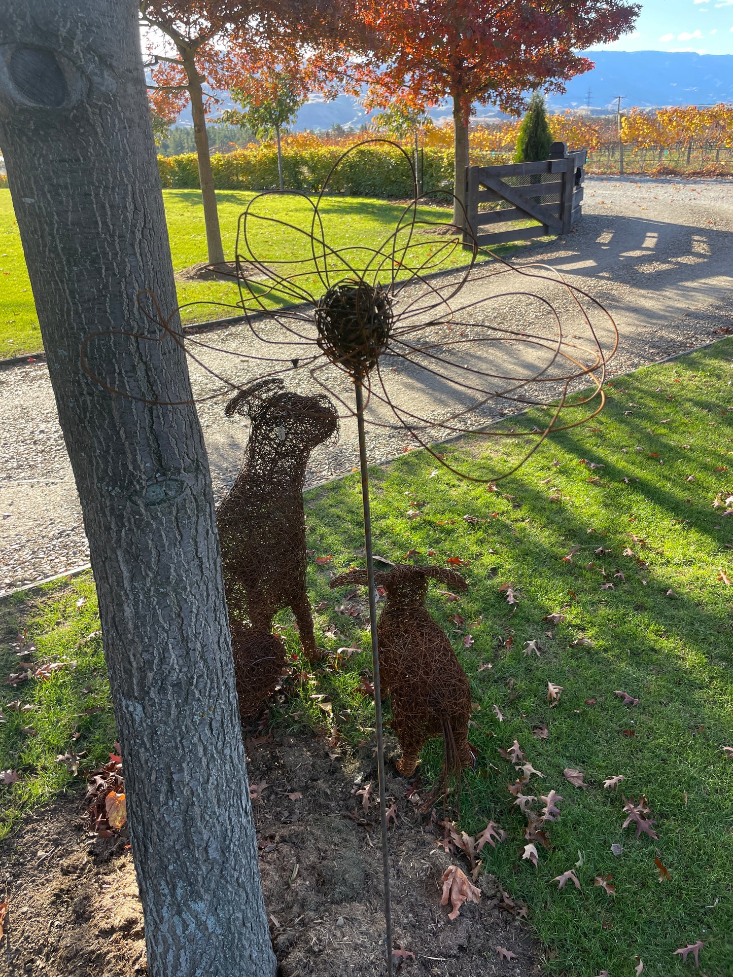Garden stakes - decorative