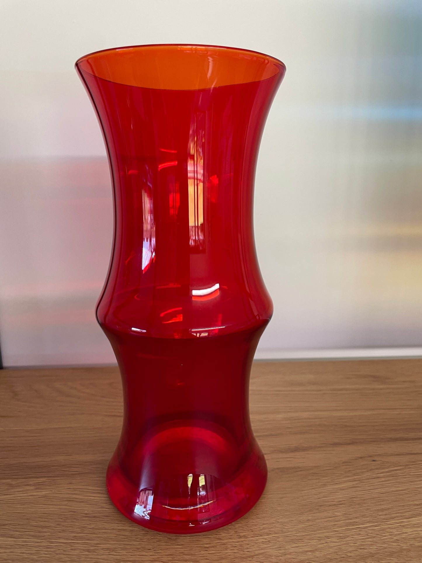 Riihimaki Vase - Red