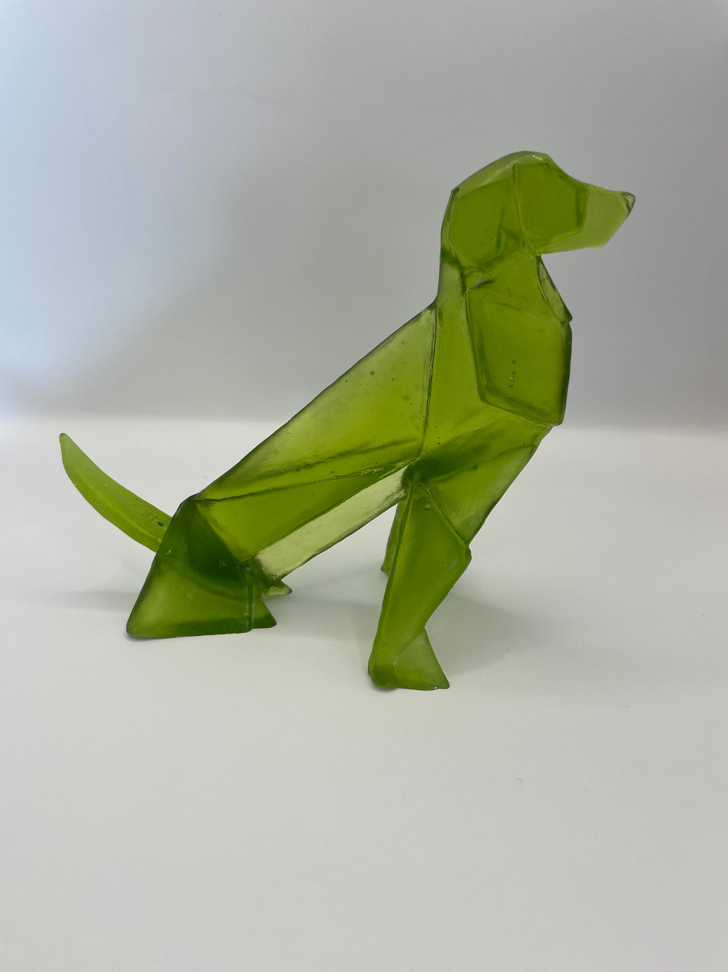Dog Origami Glass Thomas Barter