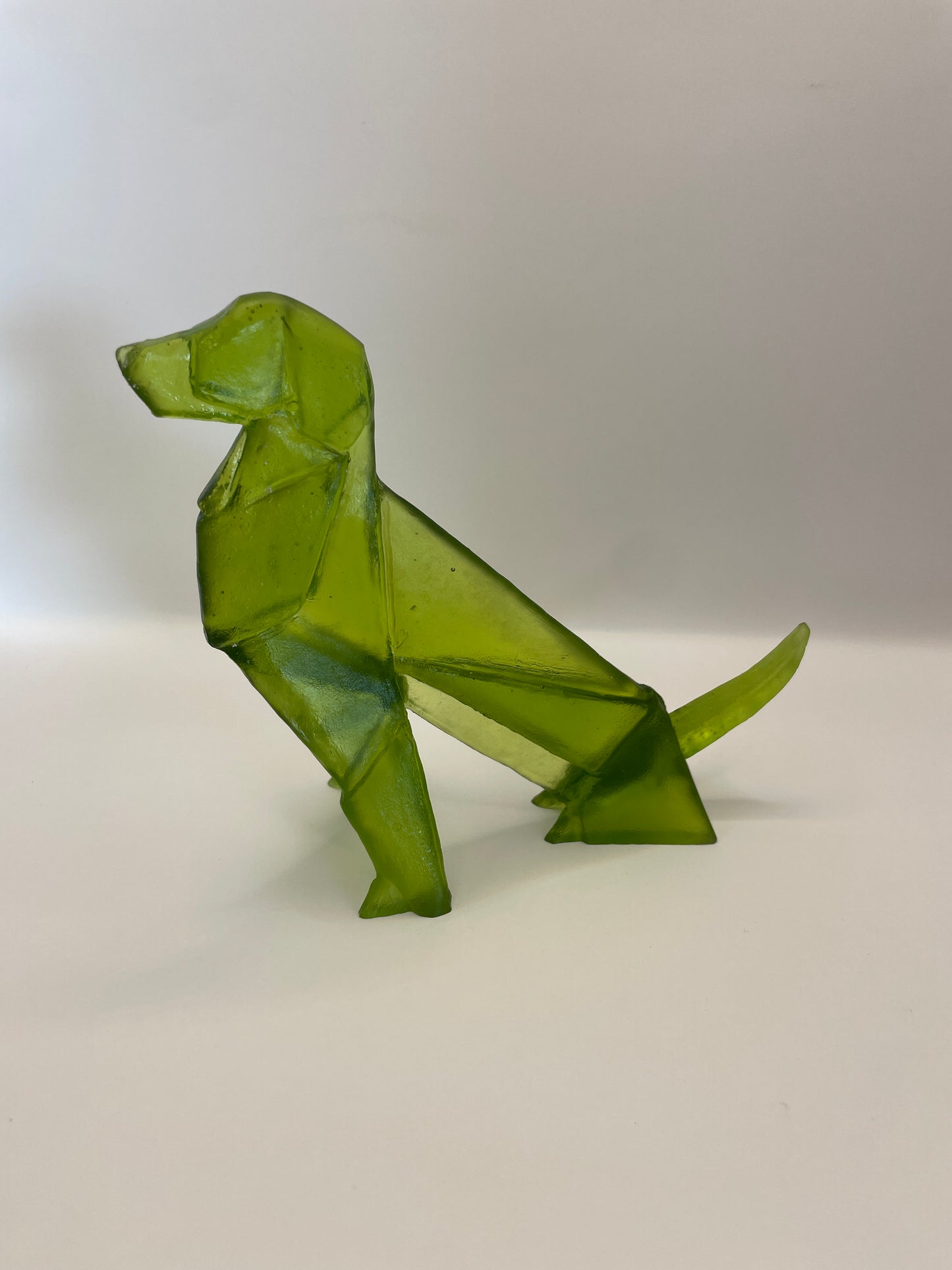 Dog Origami Glass Thomas Barter
