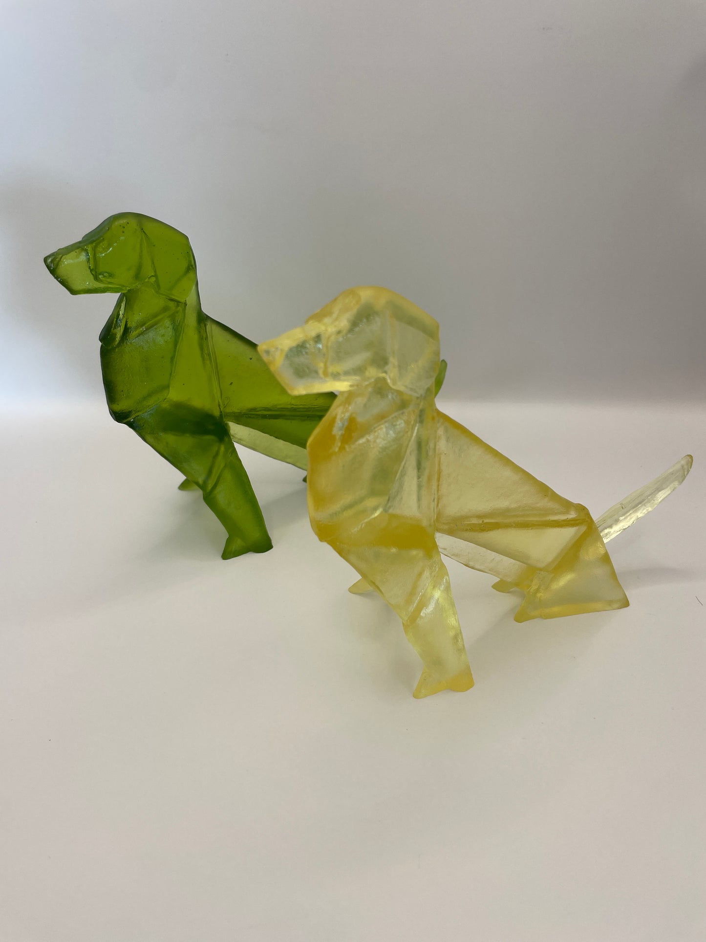 Dog Origami Glass Thomas Barter