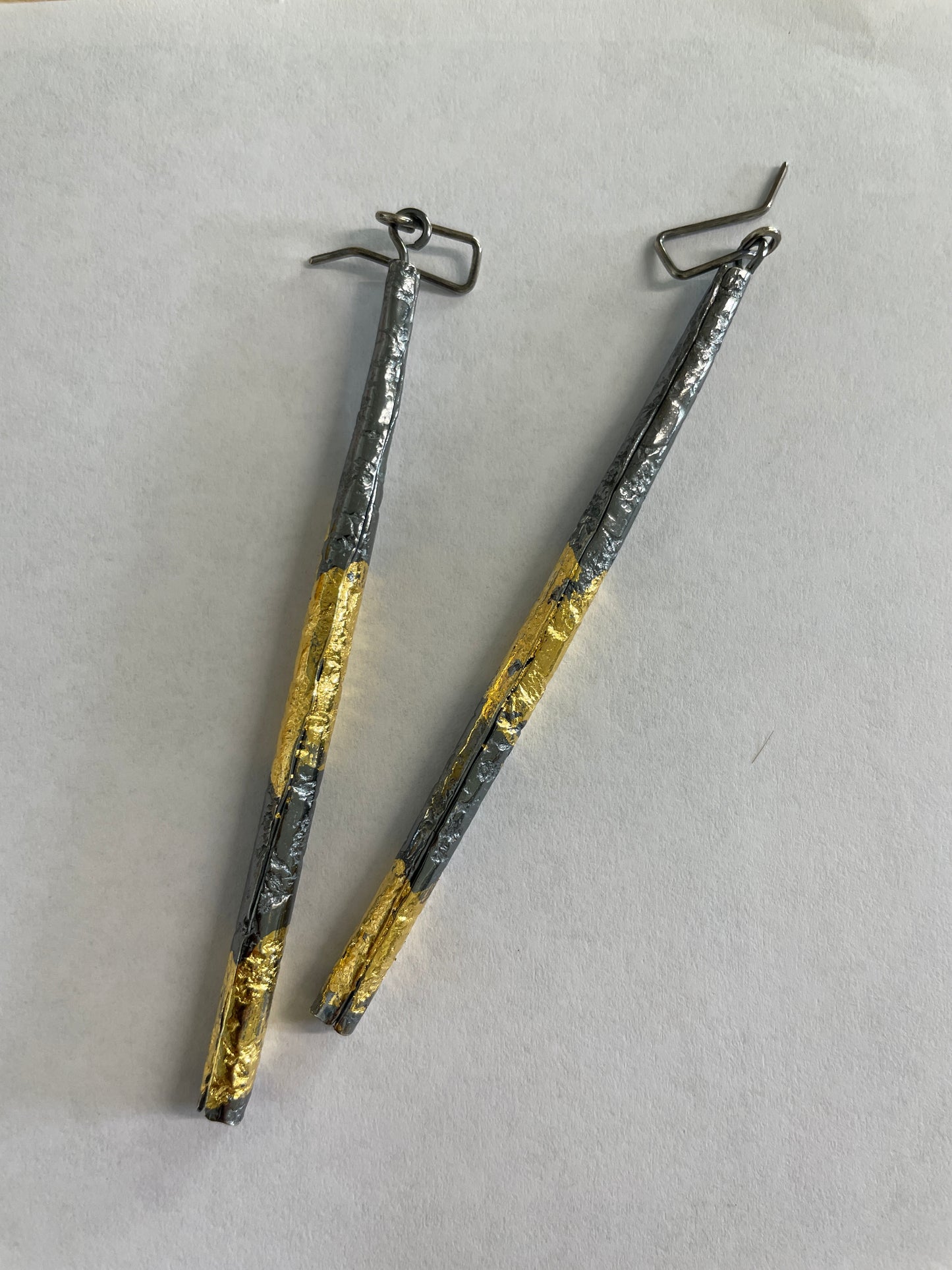 Wrapped Pendant Earrings