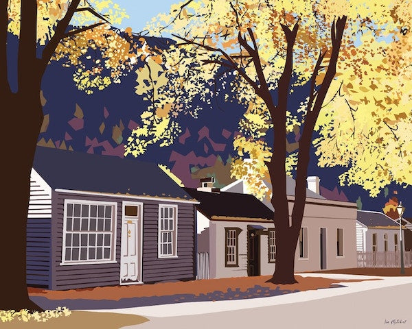 Arrowtown Street framed print (Ira Mitchell)