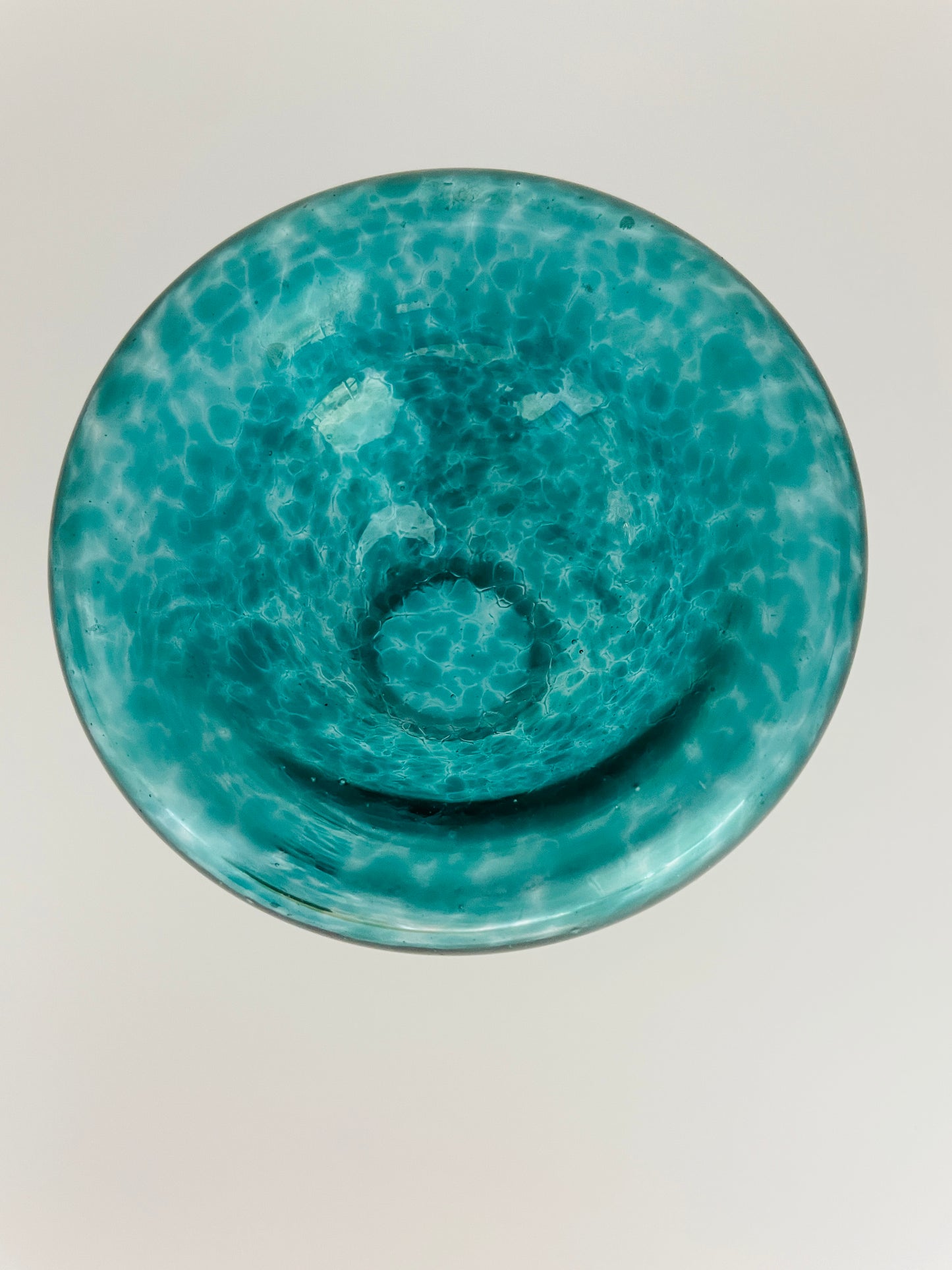 Fran Anderton blown glass double bowl