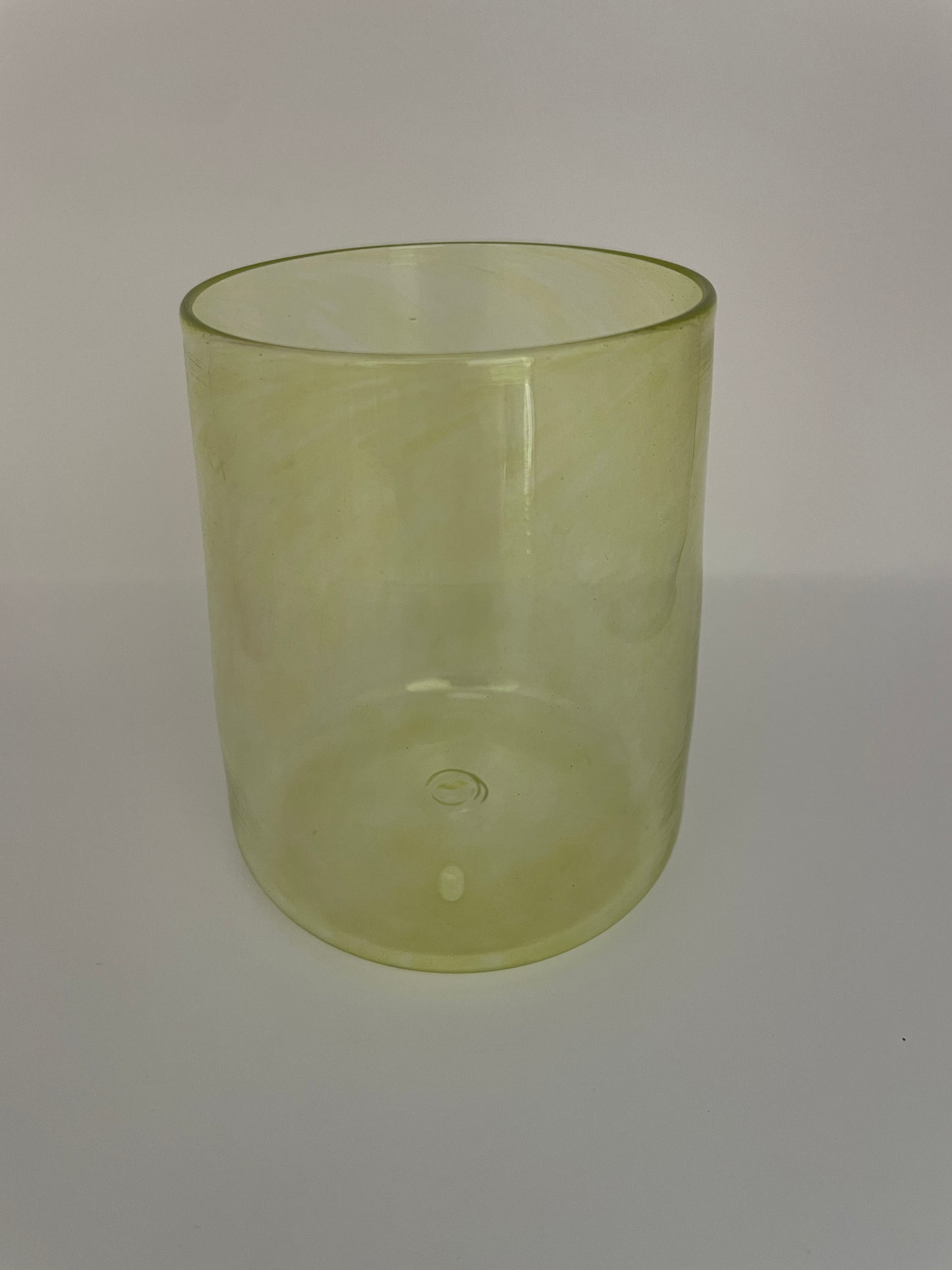 Monmouth Glass square cup (hand blown)