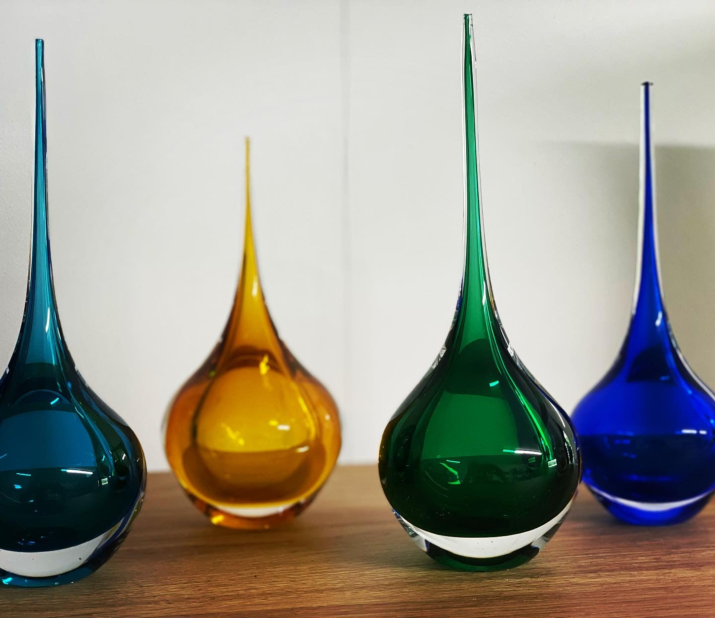 Chris Jones blown glass mini float