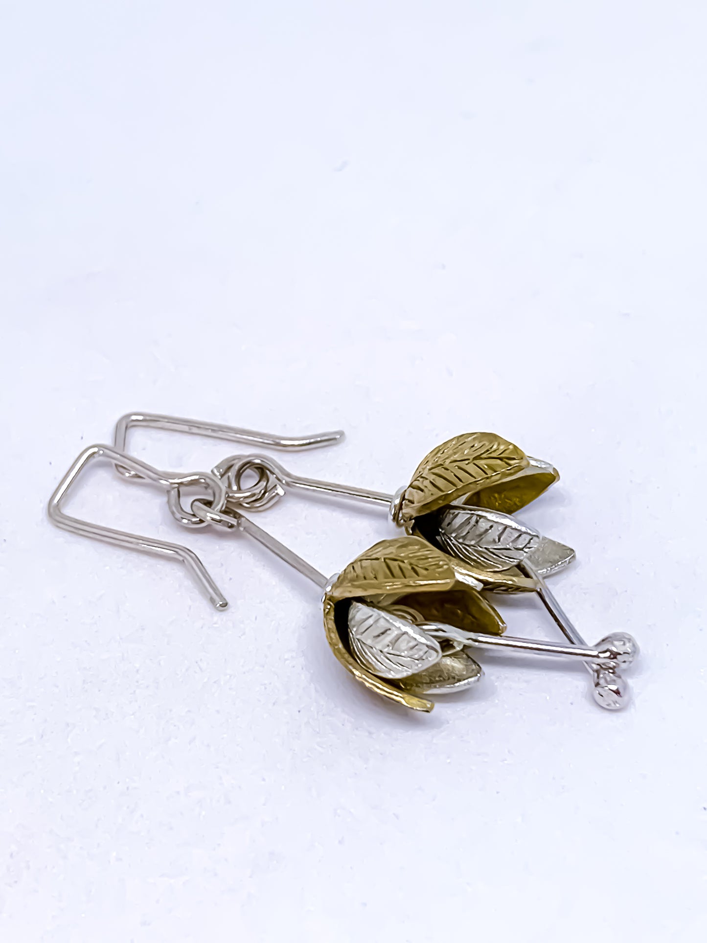 Herbert & Wilks Stylised Fuchsia Earrings