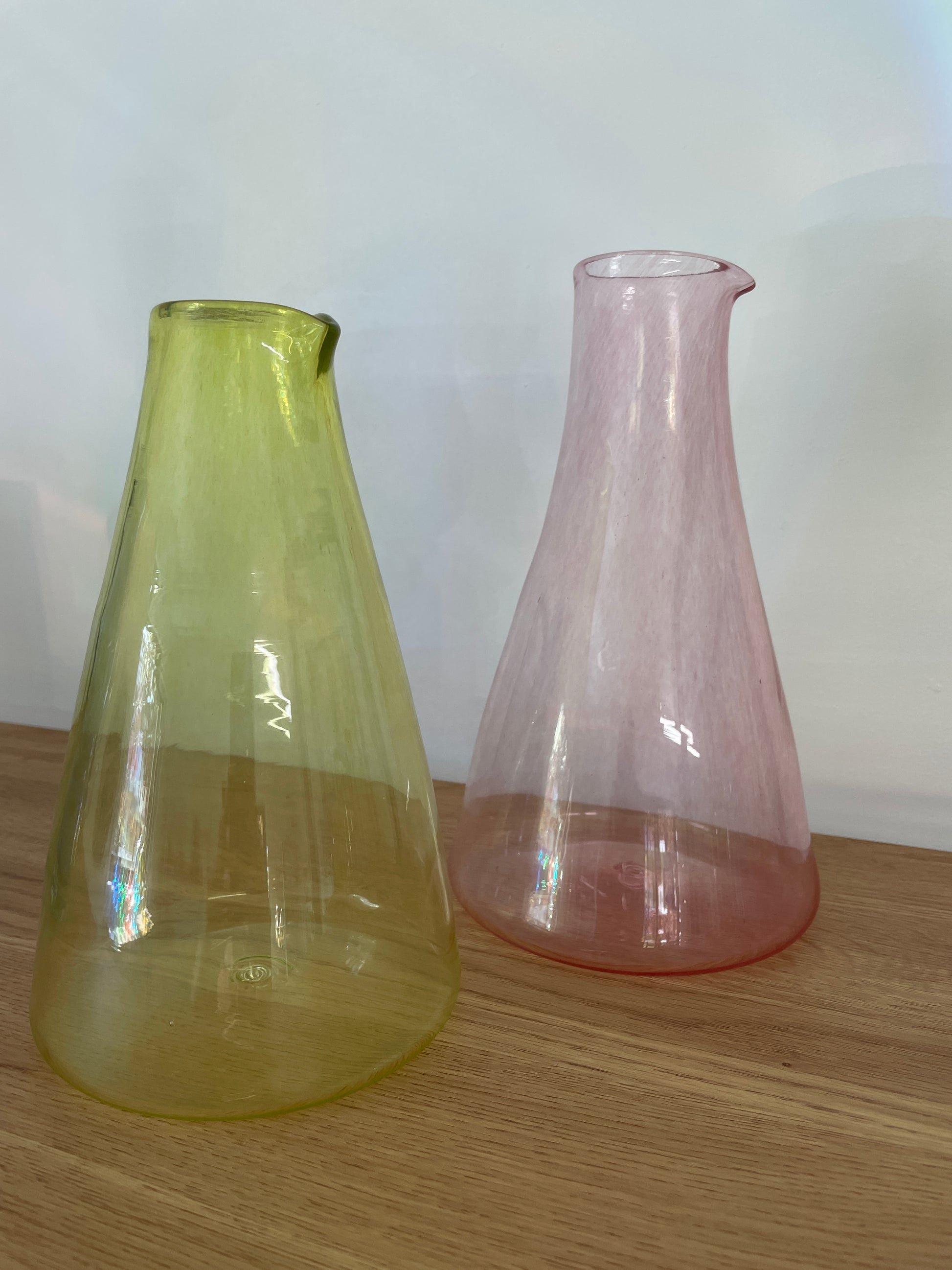 Monmouth Glass square cup (hand blown) – Riverside Gallery NZ