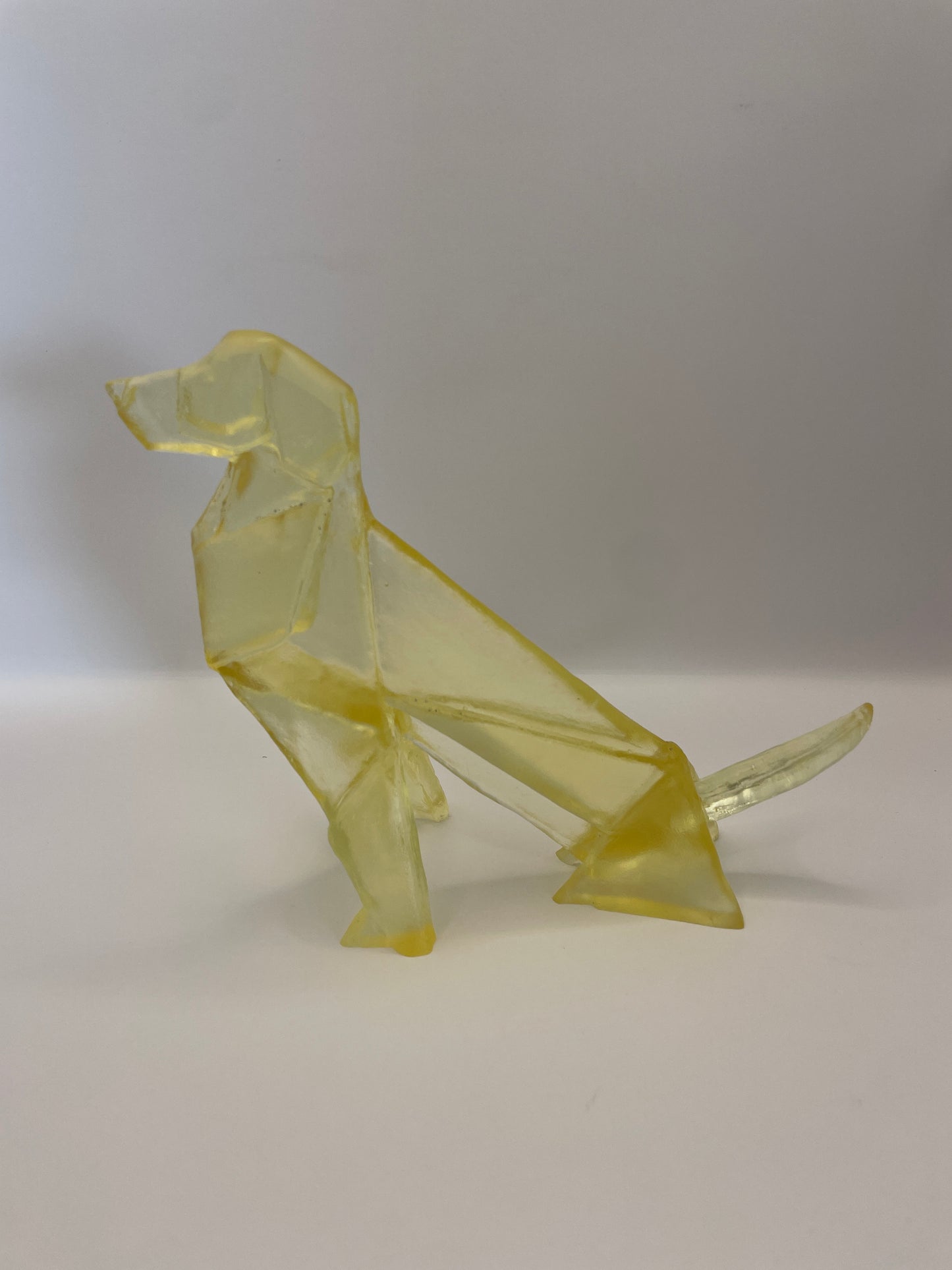 Dog Origami Glass Thomas Barter