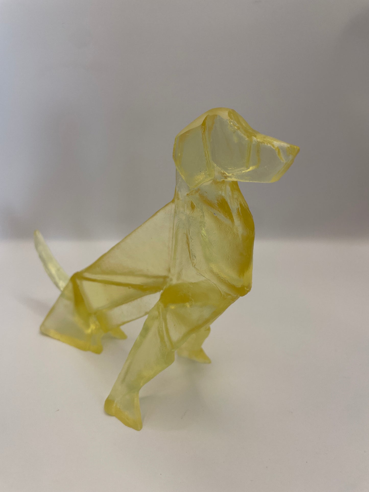 Dog Origami Glass Thomas Barter