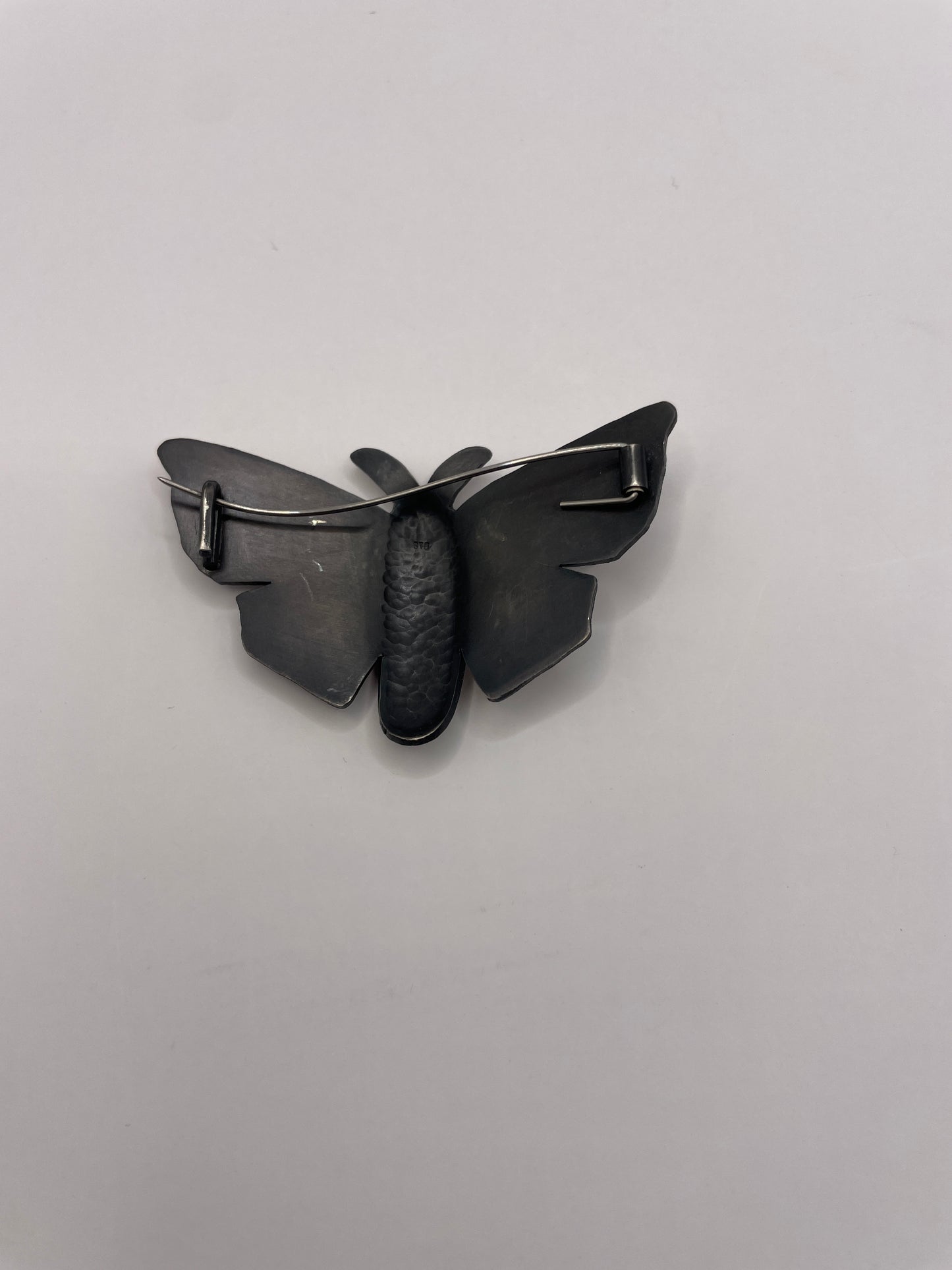 Moth Brooch Silver (large)