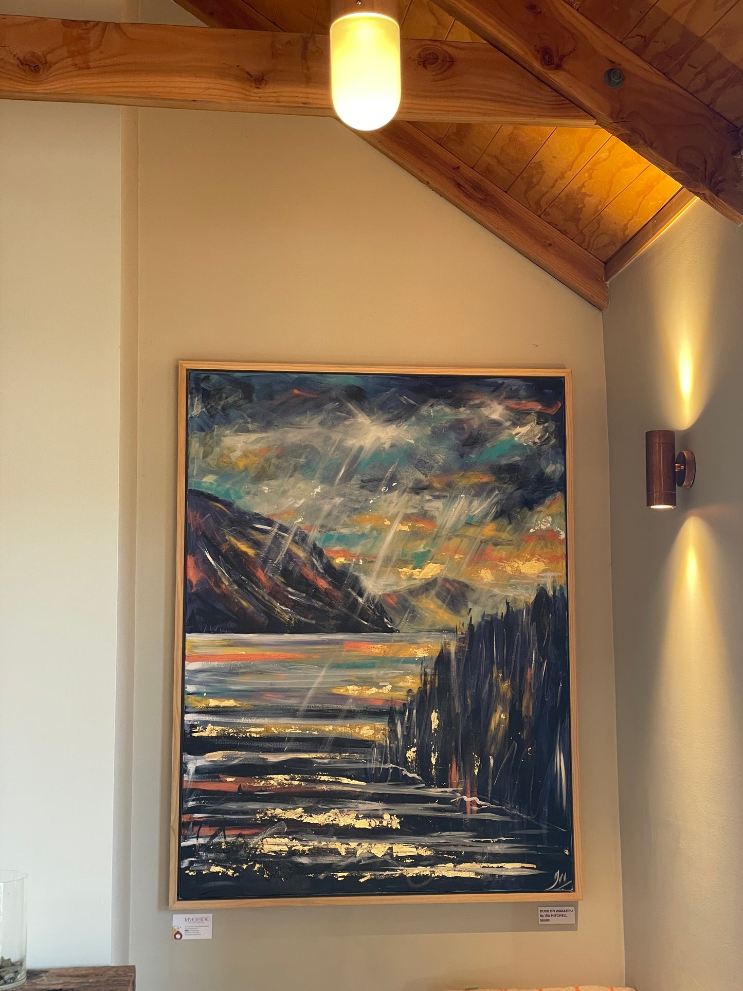 Dusk on Wakatipu by Ira Mitchell