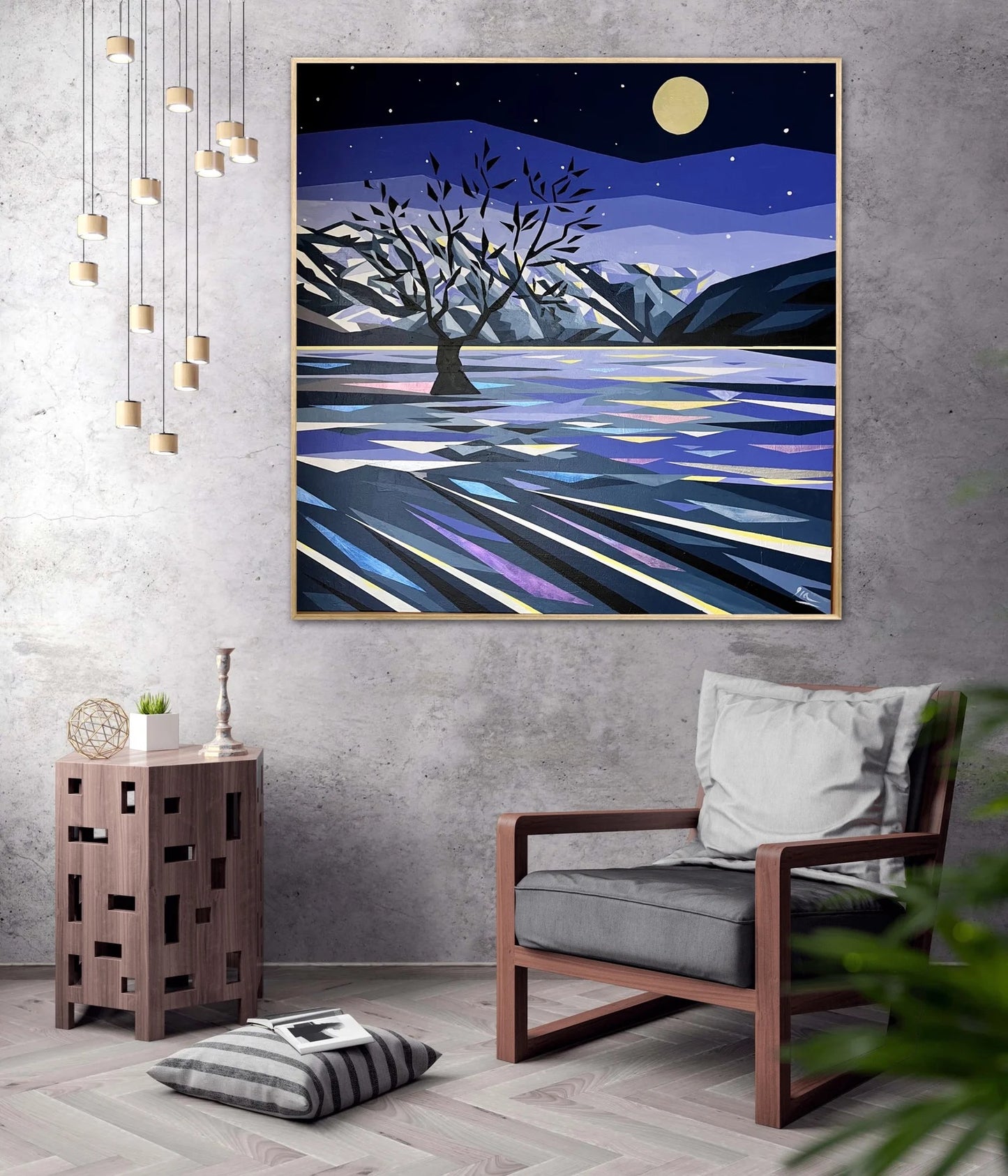 Moonlight Walk Wanaka by Ira Mitchell