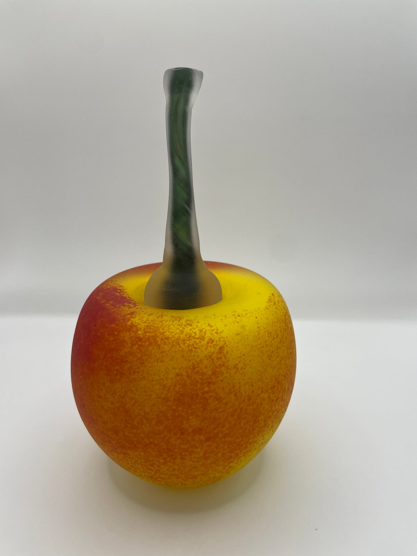 Blown Glass Apple Fran Anderton